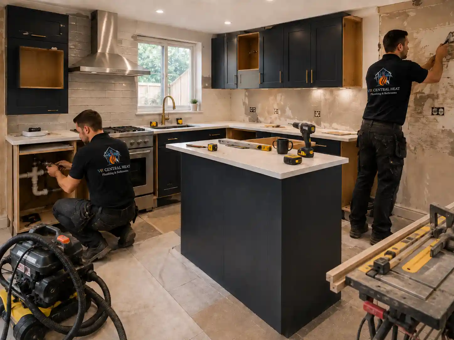 VR Central Heat kitchen renovation services